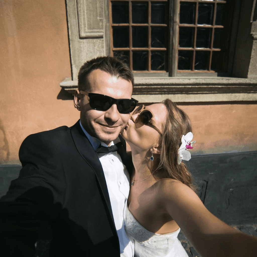 Wedding couple